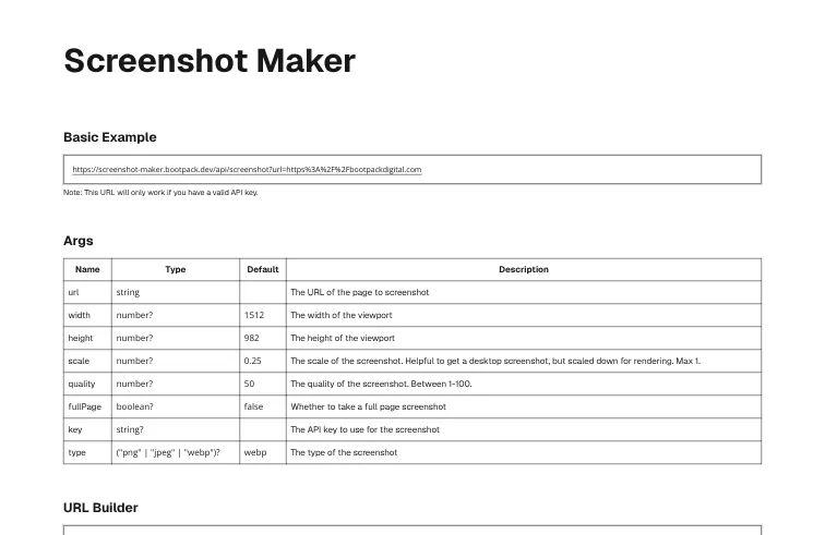 Screenshot Maker